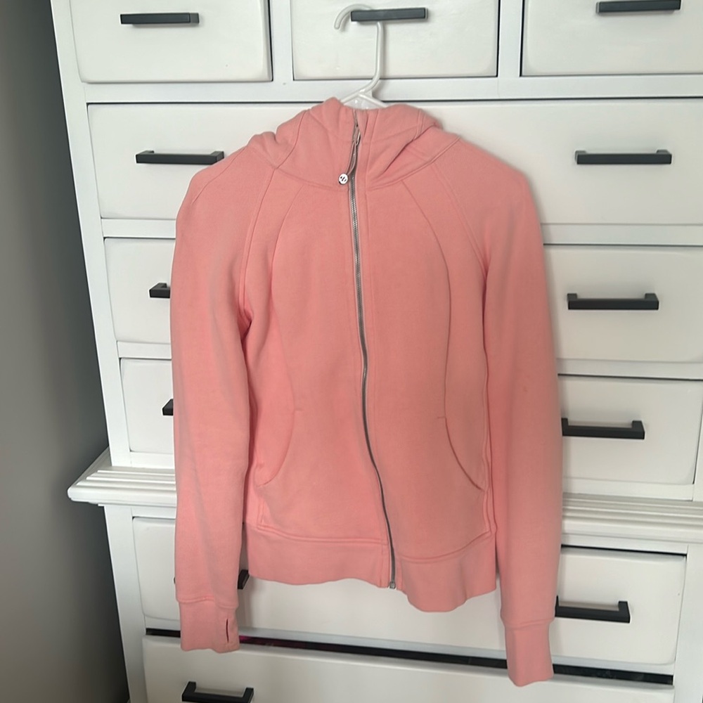 lulu lemon full zip scuba hoodie